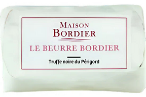 Churned Perigord Black Truffle Butter by Bordier (4.4 oz) | Hand-made, Grass Fed | Imported from France - The French Pantry