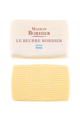 Organic Churned Unsalted Butter by Bordier (4.4 oz) | Hand-made, Grass Fed | Imported from France