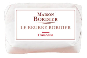 Churned Seasonal Raspberry Butter by Bordier (4.4 oz) | Hand-made, Grass Fed | Imported from France