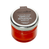 Apricot Bergeron Extra Jam by Alain Milliat (case of 60x28g) | GMO-Free | Imported from France