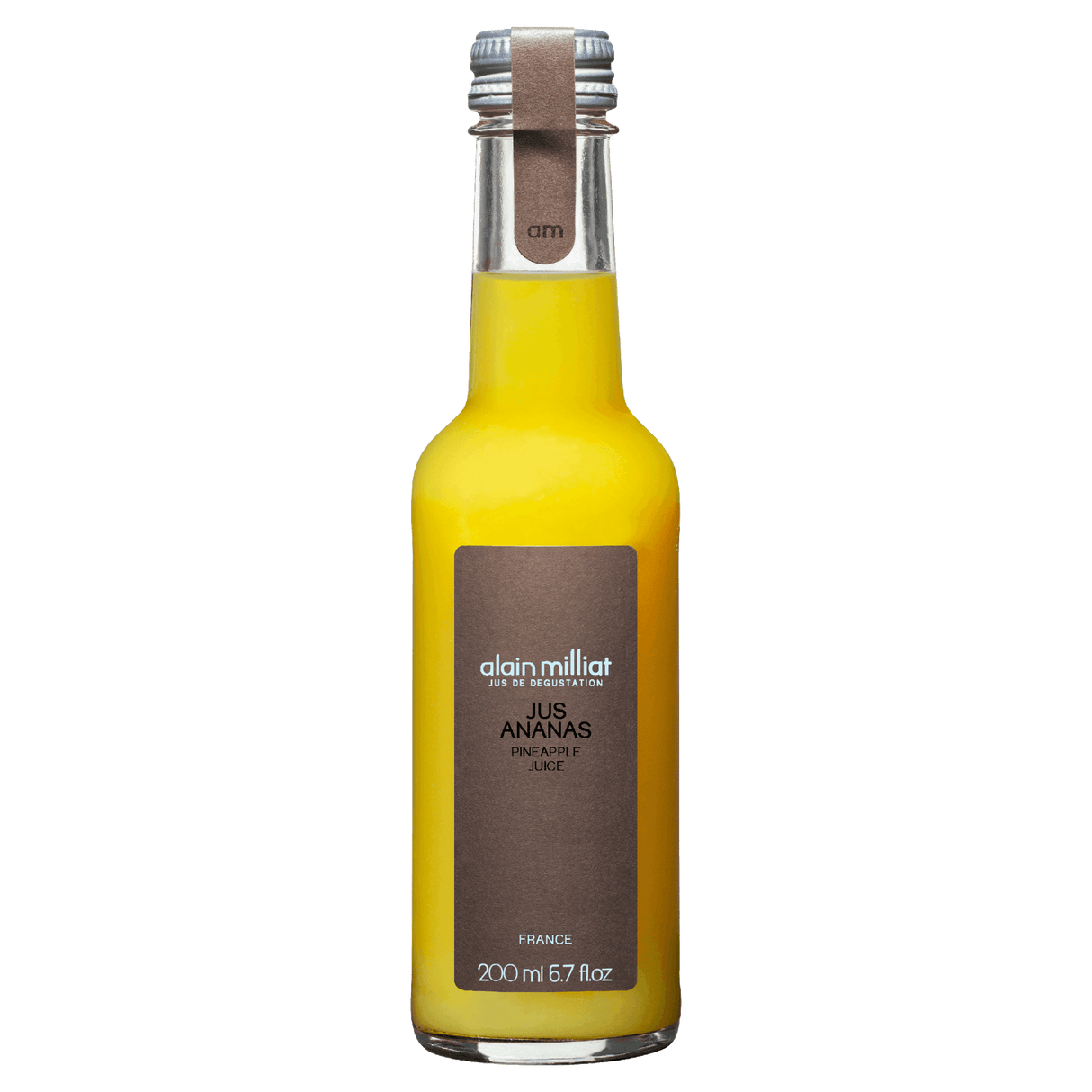 Pineapple Juice by Alain Milliat, 6.7 fl oz | GMO-Free | Imported from France