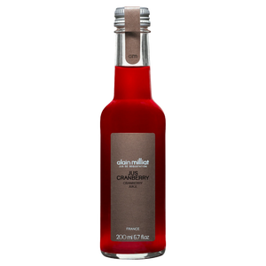 Cranberry Juice by Alain Milliat, 6.7 fl oz | GMO-Free | Imported from France