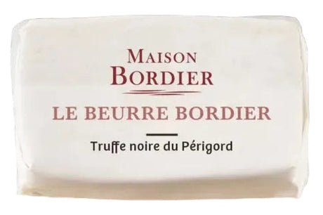 Maison Bordier black truffle butter, artisan-made French butter with Périgord truffle