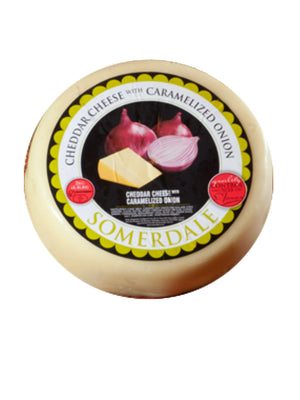 Cheddar with Caramelized Onions