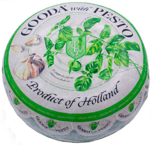 Green Pesto Gouda | Imported from Holland