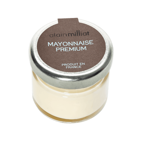 Premium Mayonnaise by Alain Milliat, 23g | GMO-Free | Imported from France