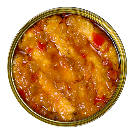 Premium French stewed sardines in tomato sauce, artisan canned, The French Pantry