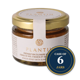 Plantin acacia honey with summer truffle, artisanal French gourmet spread, case of 6 jars