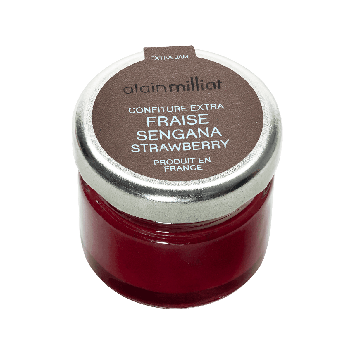 Strawberry 'Sengana' Extra Jam by Alain Milliat (case of 60x28g) | GMO-Free | Imported from France