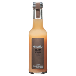 White Peach Nectar by Alain Milliat, 6.7 fl oz | GMO-Free | Imported from France